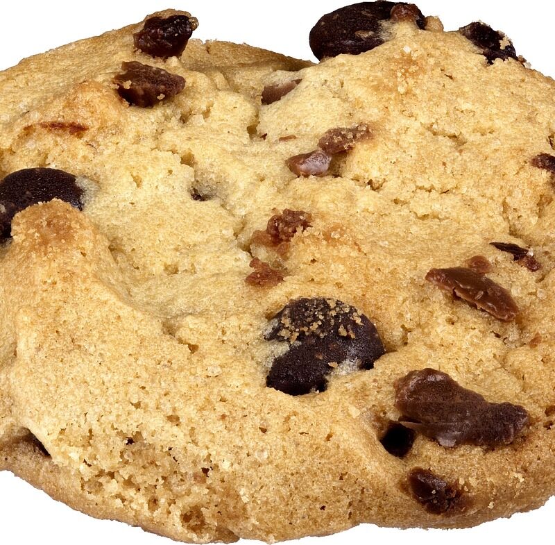 Cookies raisins pépites chocolat blanc